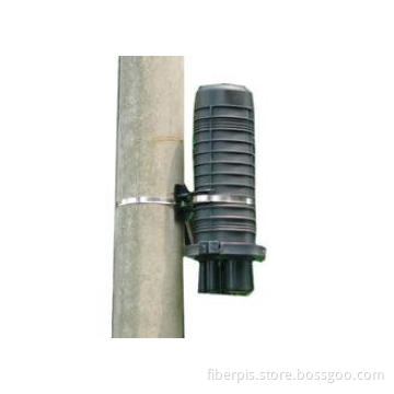 PP Dome Pole Mount Bracket black , round plastic bracket 13